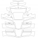 Audi A6 Sedan 2008 - pattern for the body