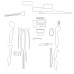 Audi A6 Station Wagon, (A6L) 2020 - the pattern of the interior