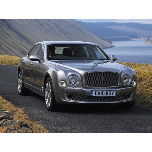 Bentley Mulsanne sedan, 2 generation (08.2010 - 09.2016) Front side glass pattern