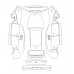 Bentley Bentayga (2022 - 2024) (American) full body - pattern for the body