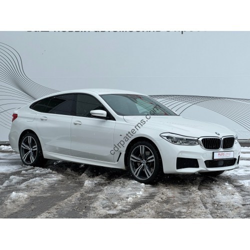 BMW 6 GT (2018) - the pattern of the interior