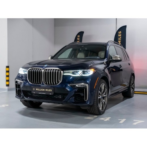 BMW X7 M-Sport (2020 - 2023) - the pattern of the interior