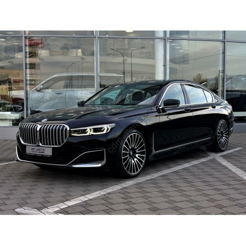 BMW 7L 2019, anti‑chrome struts and mirrors. - pattern for the body
