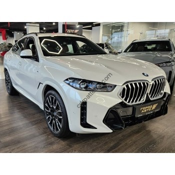 BMW X6 2024 X‑drive bumper and headlights - pattern for the body