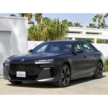 BMW 7 740i 760i xDrivei7 xDrive60 M Sport 4D Sdn 2023 rear bumper - pattern for the body