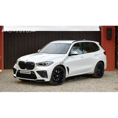 BMW X5 (2019) m-sport inserts - pattern for the body