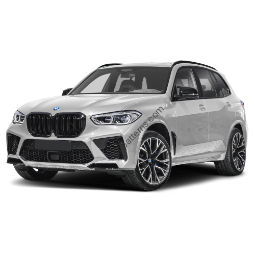 BMW X5 2021 - the pattern of the interior