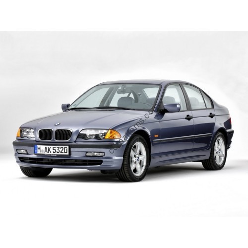 BMW 3 E46 body 1998-2006 Front side glass pattern 