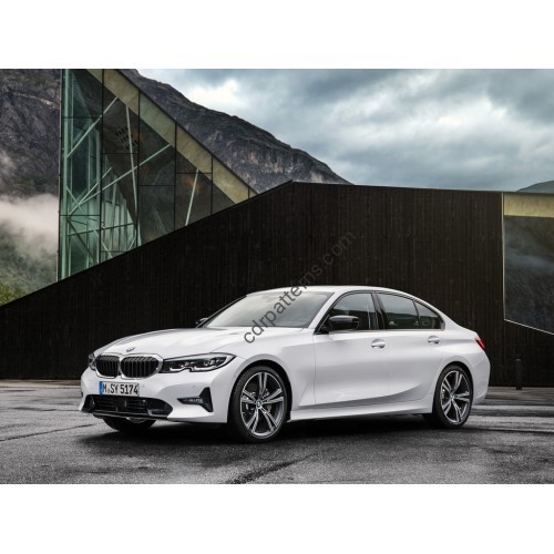 BMW 3 7 generation, G20 (10.2018 - 2021) - pattern on the windshield