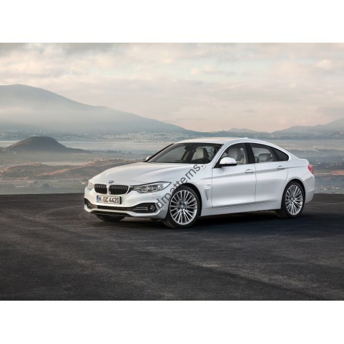 BMW 4 sedan, 1 generation, F36 (02.2014 - 2020) Front side glass pattern 