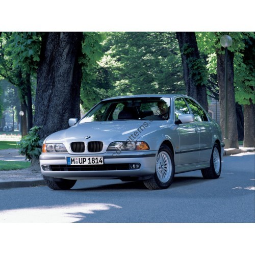 BMW 5 E39 (1995-2003) - pattern for car EVA mats