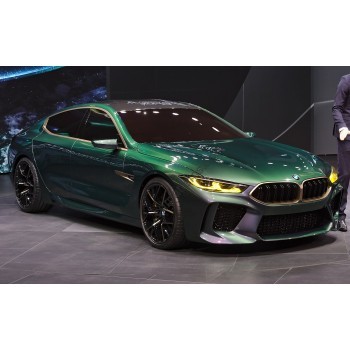 BMW M8 Competition Gran Coupe 2018 - the pattern of the interior