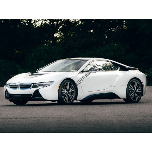 BMW i8 1 generation, I12 (04.2014 - 2020) Front side glass pattern 