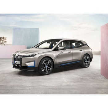 BMW IX (2022) - Multimedia screen template