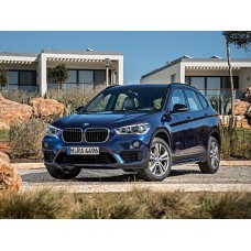 BMW X1 2016 - Multimedia screen template