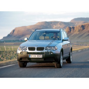 BMW X3 (Е83) 1 generation 2003-2010 - pattern on the windshield