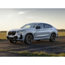 BMW X4 M 2022 front and rear bumper - pattern for the body
