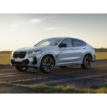 BMW X4 M 2022 front and rear bumper - pattern for the body