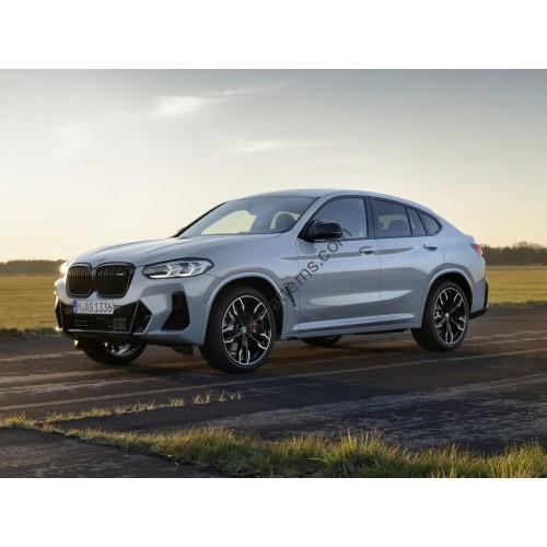 BMW X4 M 2022 front and rear bumper - pattern for the body