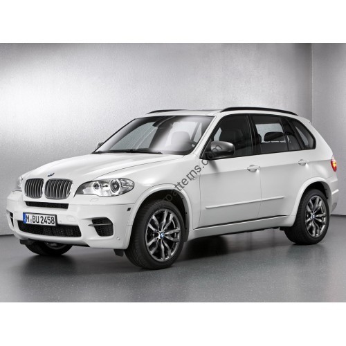 BMW X5 (E70) (Sport) (EU) 2013 - pattern for the body