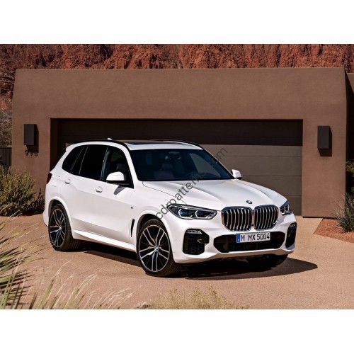 BMW X5, 4 generation, G05 (06.2018 - 03.2022) - Pattern for rear windows