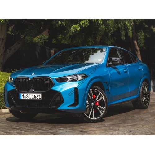 BMW X6M sport 2023 - headlight pattern