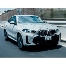 BMW X6M sport 2023 - bumper with grille - pattern for the body