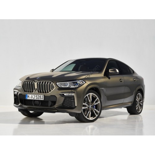 BMW X6 3 generation, G06 (07.2019 - 03.2023) - pattern on the windshield