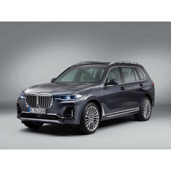 BMW X7 2018, suv, 1st generation, G07 (10.2018 - present) Front side glass pattern 