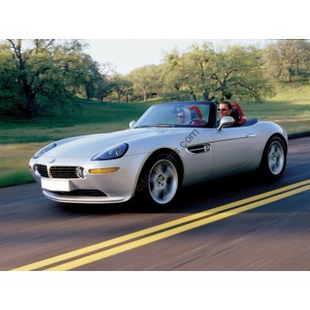 BMW Z8 open body, 1 generation, E52 (06.2000 - 06.2003) Front side glass pattern 