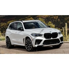 BMW X5M 2020 - the pattern of the interior