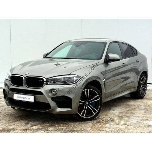 BMW X6 (2019) M‑Sport — full body - pattern for the body