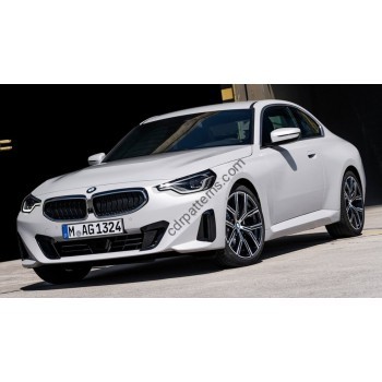 BMW 2 Series Coupe Base (2022 - 2025) (American) full body - pattern for the body