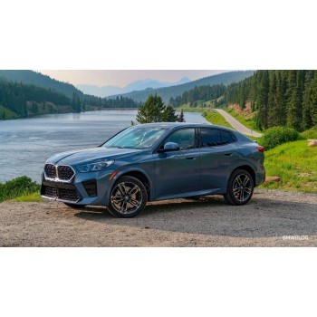 BMW X2 xDrive 28i 2024 - front bumper - pattern for the body