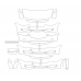 BMW 3 Series (F30) 2014 - pattern for the body