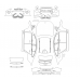 BMW 5 Series M Sport 2024 full body - pattern for the body
