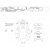 BMW 7 M Sport 2022 full body - pattern for the body