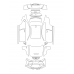 BMW M2 CS 2021 полный кузов - pattern for the body