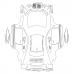 BMW M4 Coupe (2021 - 2024) (American) full body - pattern for the body