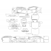 BMW M5 2021 Full Body - pattern for the body