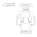 BMW 8 Series (2018) M-sport - pattern for the body