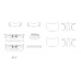 BMW X1 M Sport 2020 front - pattern for the body