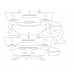 BMW X3 (F25) 2014 - pattern for the body