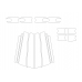 BMW X3 2020 glossy door pillars and under the handles - pattern for the body