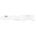 BMW X4 M 2022 front and rear bumper - pattern for the body