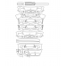 BMW X5 (M-sport-package) -2011 - pattern for the body