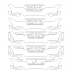 BMW X6 (2014) front bumper - pattern for the body