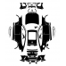 BMW X6 M Competition (2023 - 2025) (Chinese - European) full body - pattern for the body