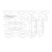 BMW X6 (E71) 2013 - pattern for the body