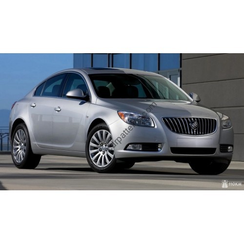 Buick Regal 2011-2015 Front side glass pattern